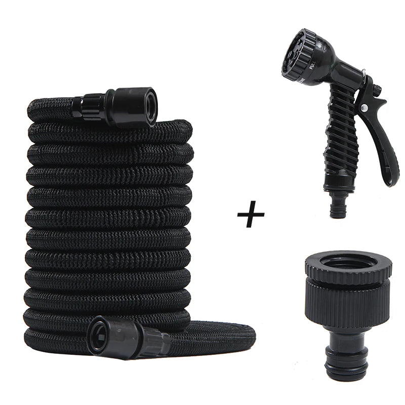 Expandable Magic Hose, High-Pressure Car Wash, 7Water Spraying Functions, Water Gun, Home Garden Watering Hose