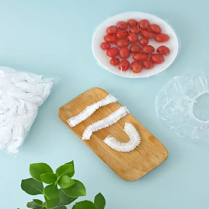 Food Storage Covers Home Foods Freshing Seal Elastic Plastic Wrap Refrigerator Fresh Keeping Saver Bag Kitchen Tools