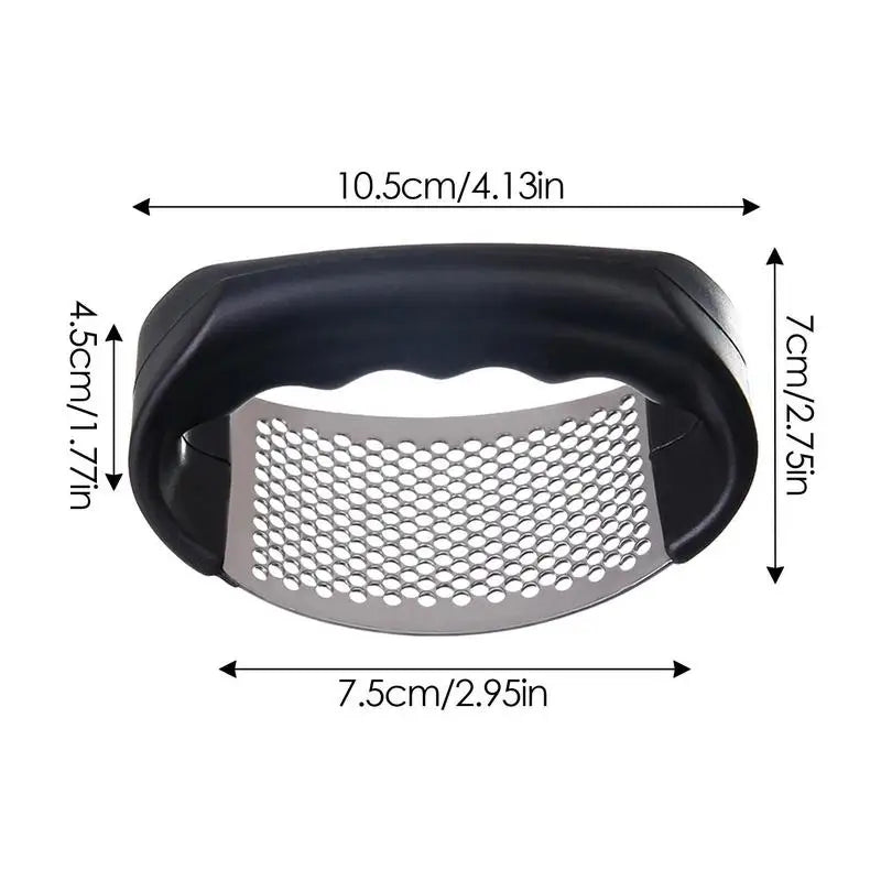 Garlic Press Stainless Steel Garlic Press Manual Garlic Mincer Professional Garlic Mincer and Crusher Multifunctional Gadgets