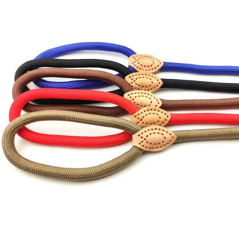Adjustable Collar Harness Dog Leash Nylon Pet Lead Leash Dog Harness Durable Rope Belt Lightweight Dog Accessories Cat Collar