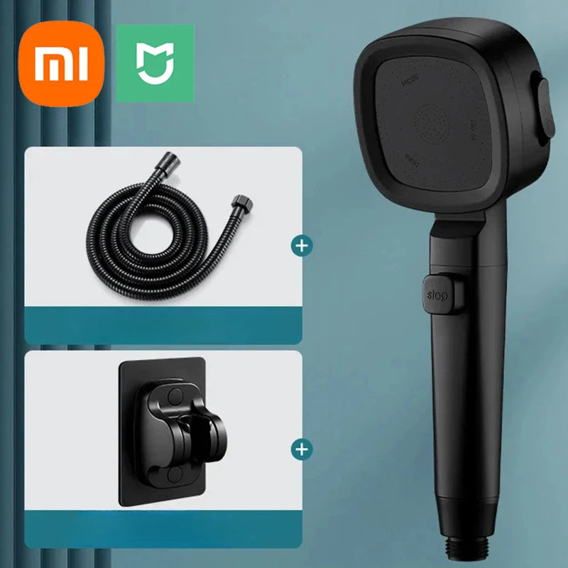 Xiaomi Mijia High Pressure Shower Head Water Saving 3-Modes Shower Heads Adjustable Water Massage Sprayer Bathroom Accessories