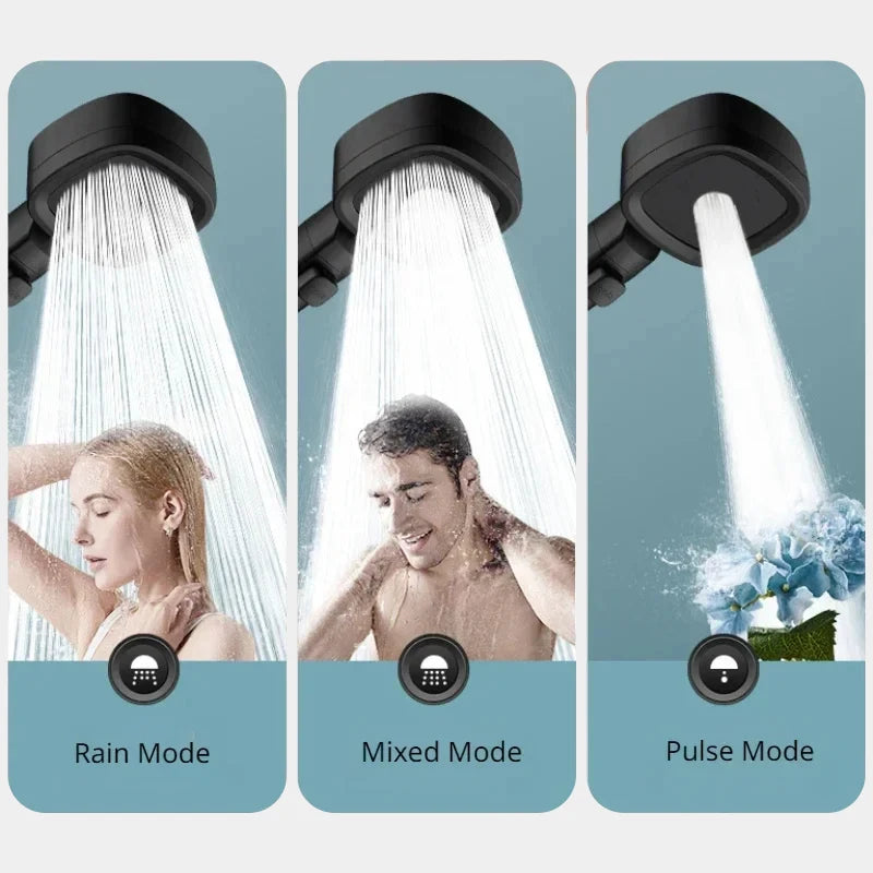 Xiaomi Mijia High Pressure Shower Head Water Saving 3-Modes Shower Heads Adjustable Water Massage Sprayer Bathroom Accessories