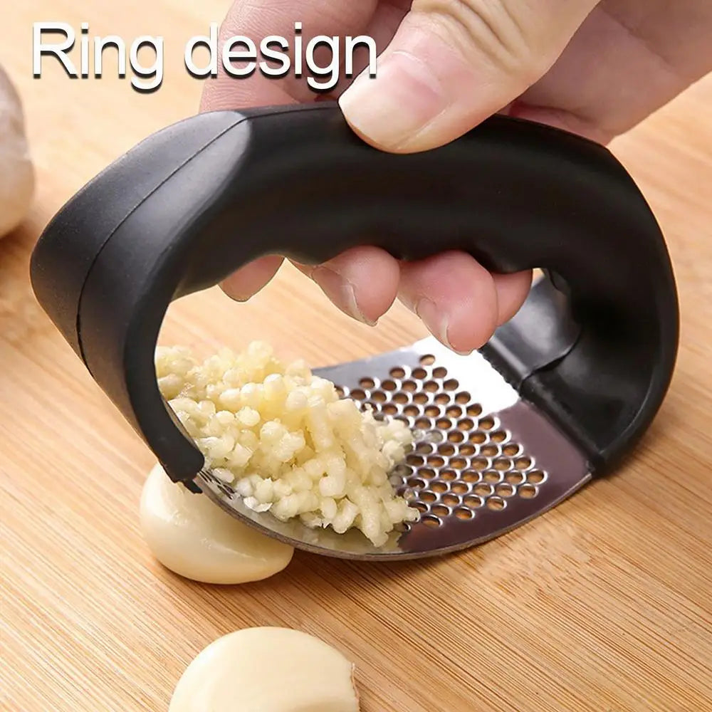 Garlic Press Stainless Steel Garlic Press Manual Garlic Mincer Professional Garlic Mincer and Crusher Multifunctional Gadgets
