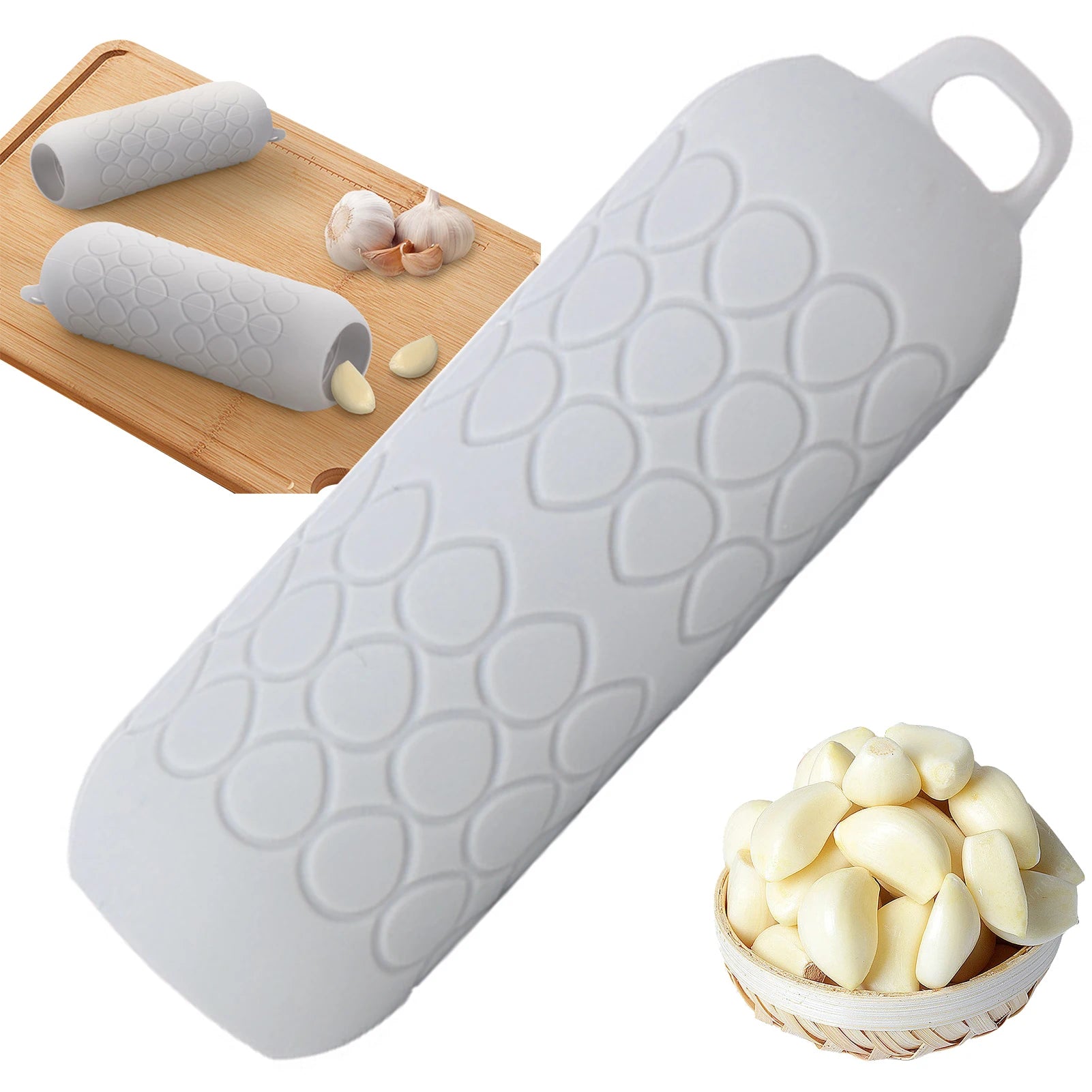 Garlic Press Stainless Steel Garlic Press Manual Garlic Mincer Professional Garlic Mincer and Crusher Multifunctional Gadgets