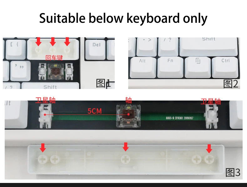104 Pcs DIY Mechanical Keyboard Keycaps Set OEM Backlit Single Color ABS Pink White Key Cap for 61/87/104 Key Cherry MX Keycap
