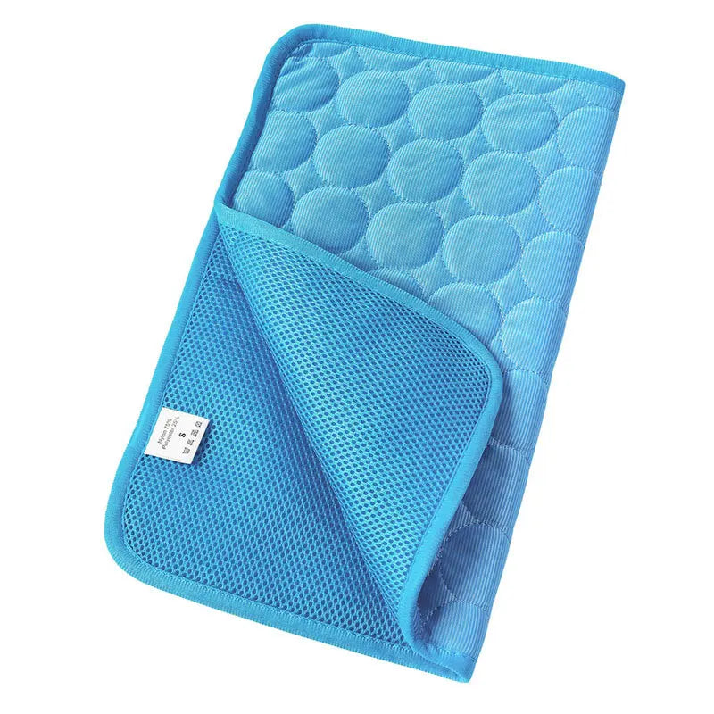 Pet Cooling Mat Summer Cat and Dog Sofa Mat Soft Ice Silk Cold Feeling Nest Mat Summer Dog Cooling Mat Pet Products dog beds