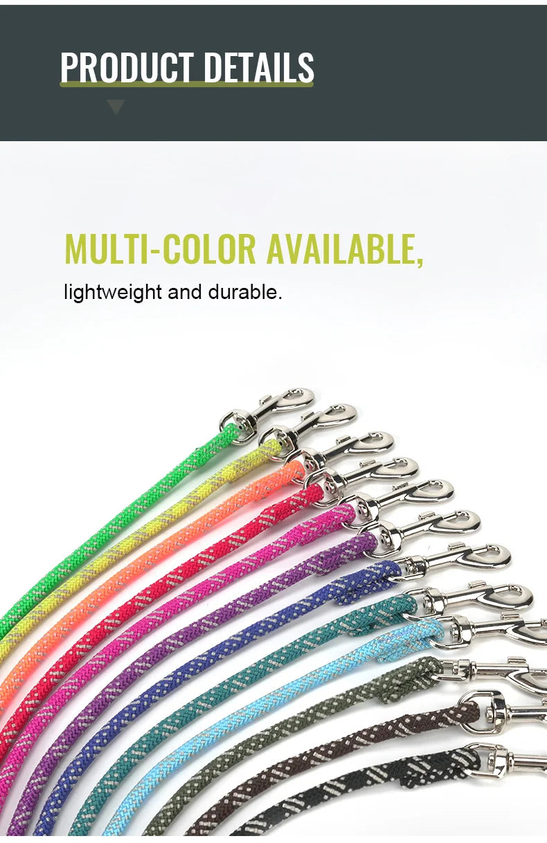Truelove Pet Leash Lightweight Nylon Rope Dog Leash Small Dog Cat Outdoor Fashion Designed Pet Product New Style TLL2576