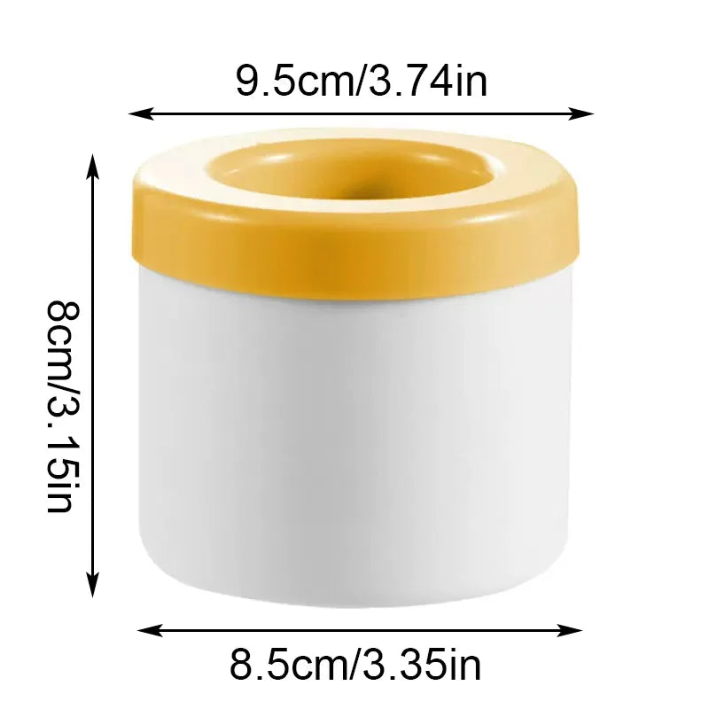 Silicone Ice Cube Mold Round Ice Bucket Summer Homemade DIY Refrigerator Freeze Ice Maker Creative Ice Cube Mold Barware Tools