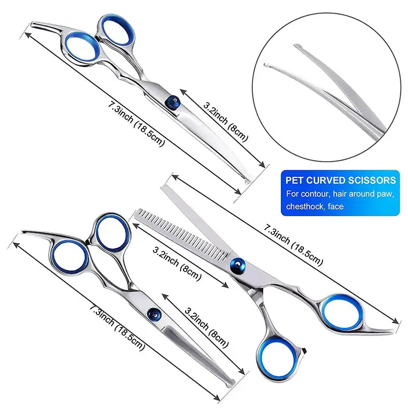Premium Pet Grooming Scissors