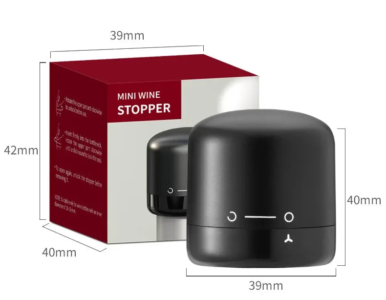 2/1PCS Vacuum Wine Bottle Stopper Reusable Bar Accessories Silicone Sealing Champagne Cork Kitchen Home Brewing & Wine Making