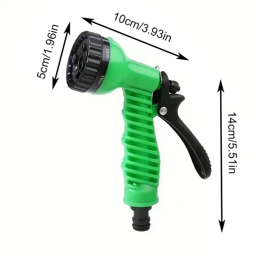 Expandable Magic Hose, High-Pressure Car Wash, 7Water Spraying Functions, Water Gun, Home Garden Watering Hose