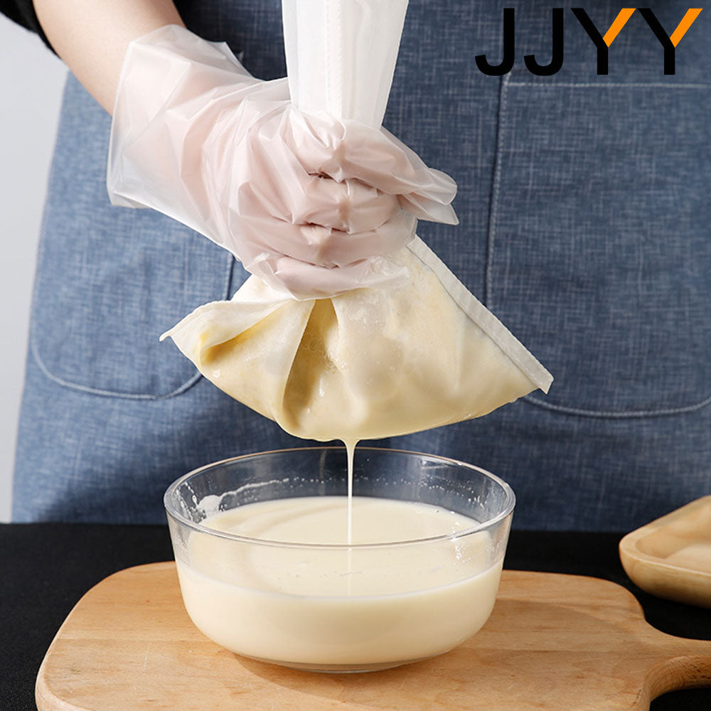 JJYY 100/200/300 Mesh Nylon Filter Nut Milk Bag Net Yogurt Tea Beer Coffee Oil Food Filter Strainers Mesh Kitchen Strainer Bags