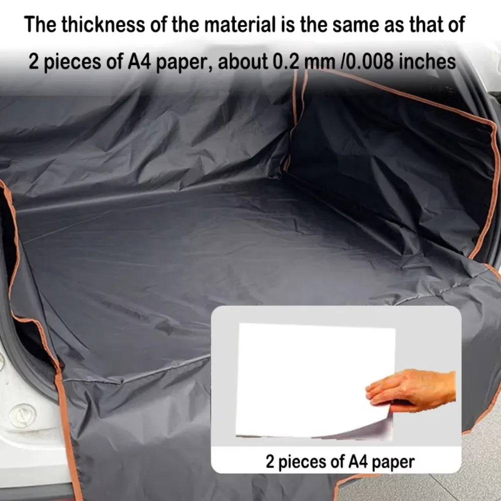 SUV Pet Car Cushion Car Cover Rear Seat Cat Anti Dirty Protect Trunk Currency Cargo Carrying Dog Waterproof Isolation Zone Parts