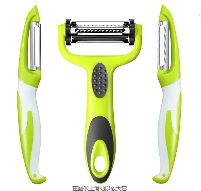 Stainless Steel Peeler Zester Vegetable Slicer Peeler Knife Gadgets Carrot Potato Fruit Shred Grater Razor Sharp Cutter