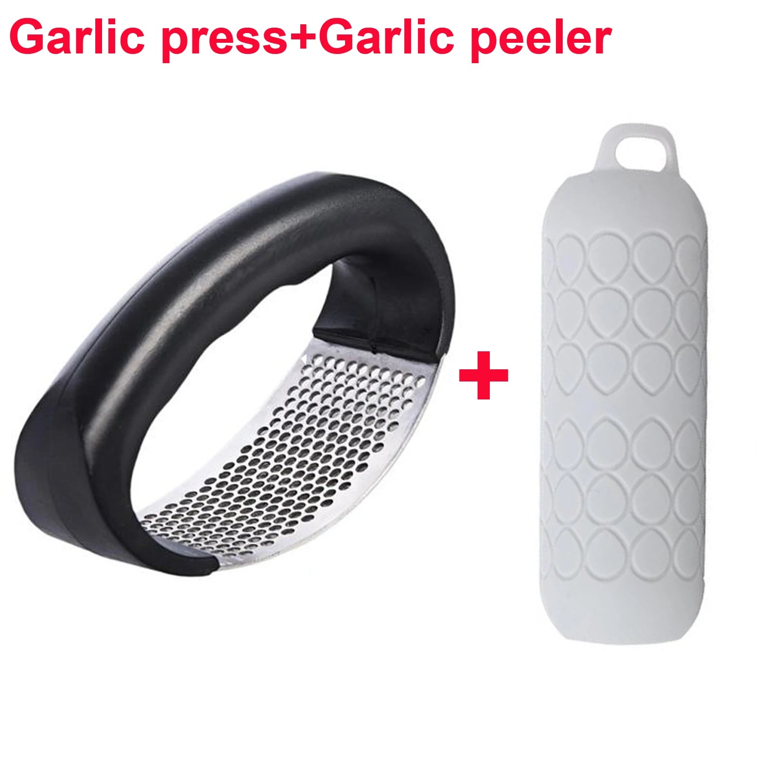 Garlic Press Stainless Steel Garlic Press Manual Garlic Mincer Professional Garlic Mincer and Crusher Multifunctional Gadgets
