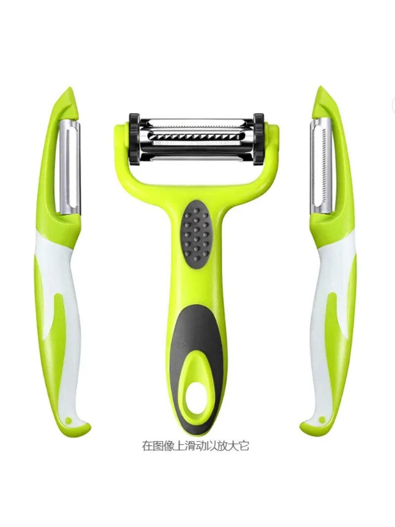 Stainless Steel Peeler Zester Vegetable Slicer Peeler Knife Gadgets Carrot Potato Fruit Shred Grater Razor Sharp Cutter